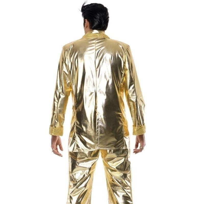 Costumes Australia Elvis Gold Suit Costume Adult_2