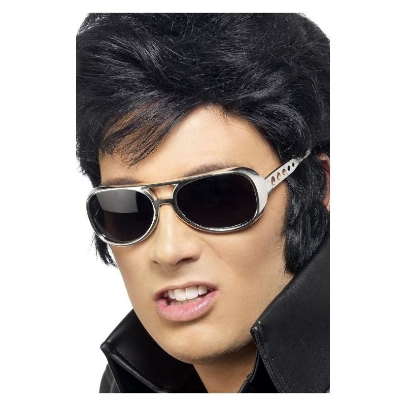 Costumes Australia Elvis Shades Adult Silver_2