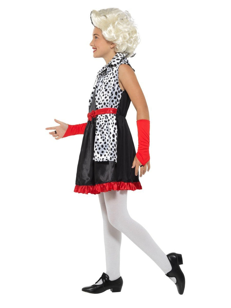 Costumes Australia Evil Little Madame Costume Kids Black White_2