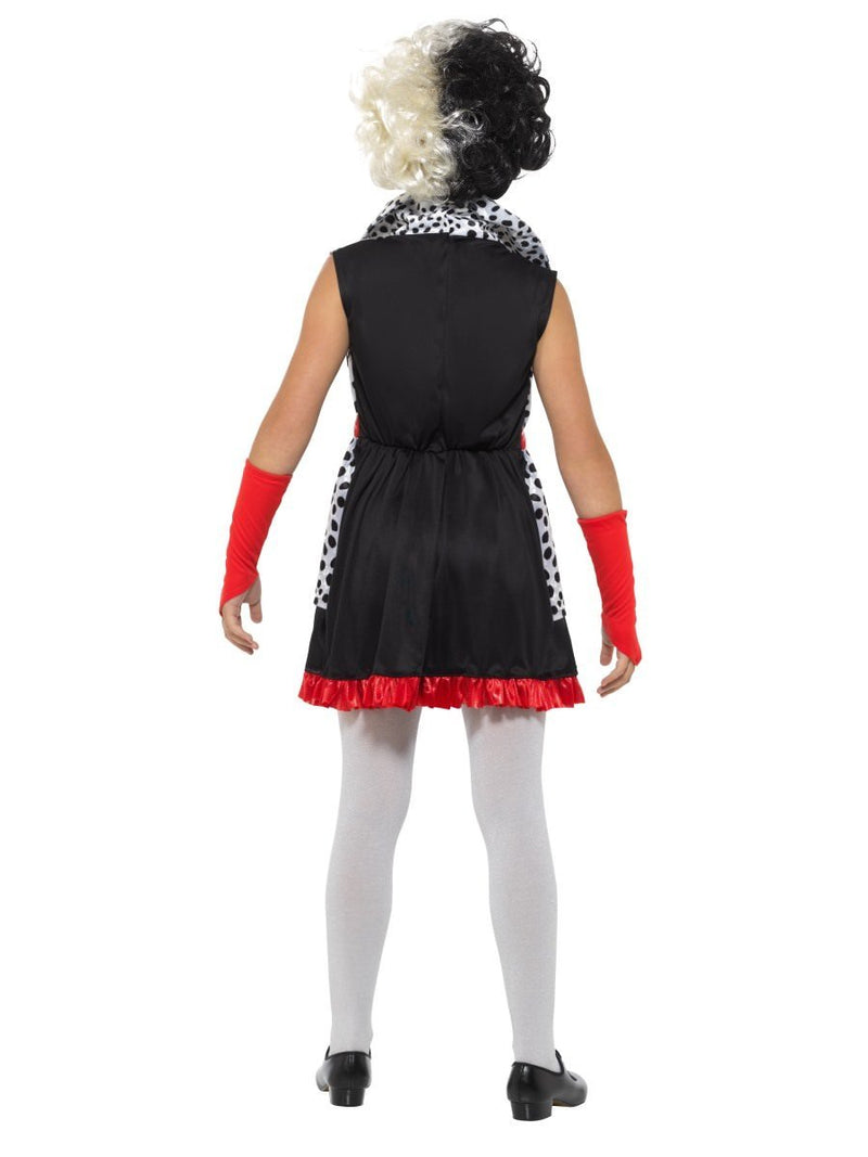 Costumes Australia Evil Little Madame Costume Kids Black White_3