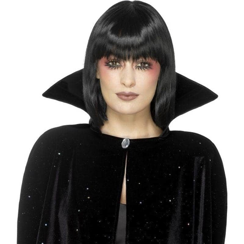 Costumes Australia Evil Queen Cape Adult Black_1