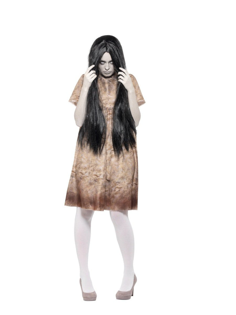 Costumes Australia Evil Spirit The Ring Costume Adult Grey Decayed Dress Wig_4