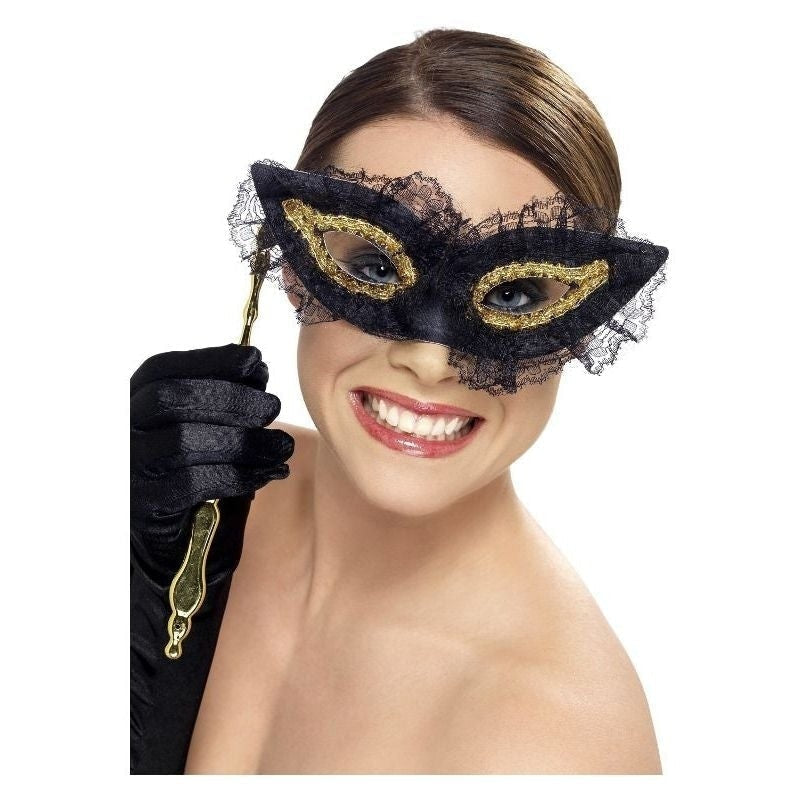 Costumes Australia Size Chart Fastidious Eyemask Adult Black