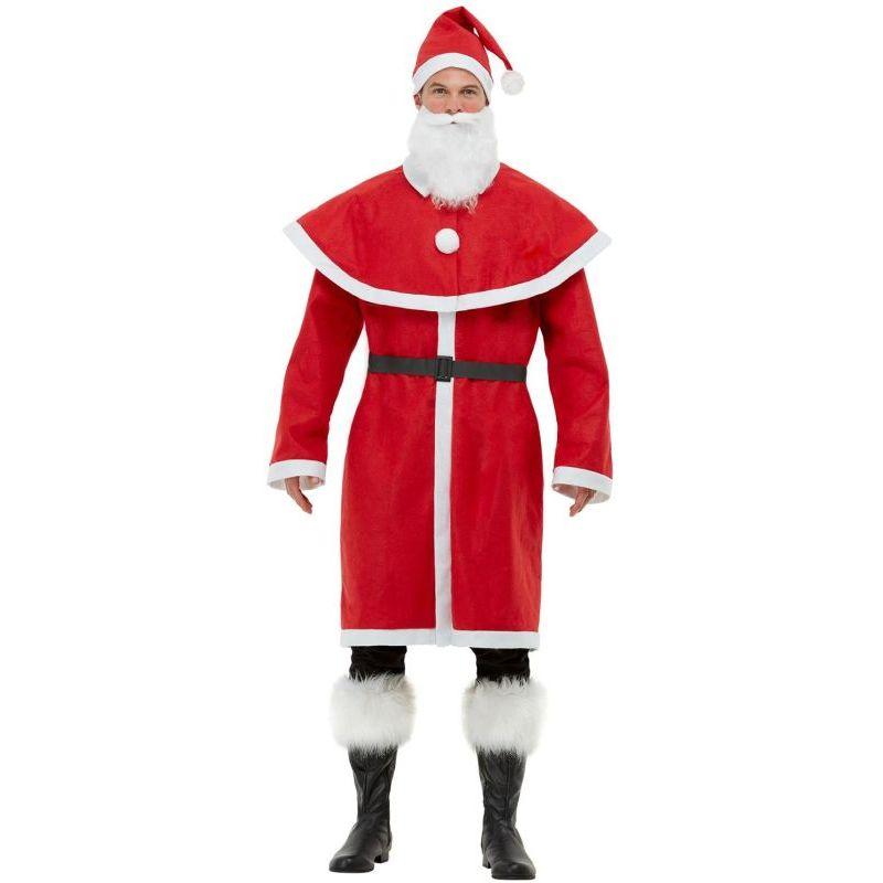 Costumes Australia Father Christmas Santa Costume Adult Red_1