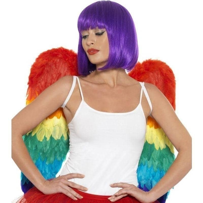 Costumes Australia Feather Wings Adult Rainbow_1