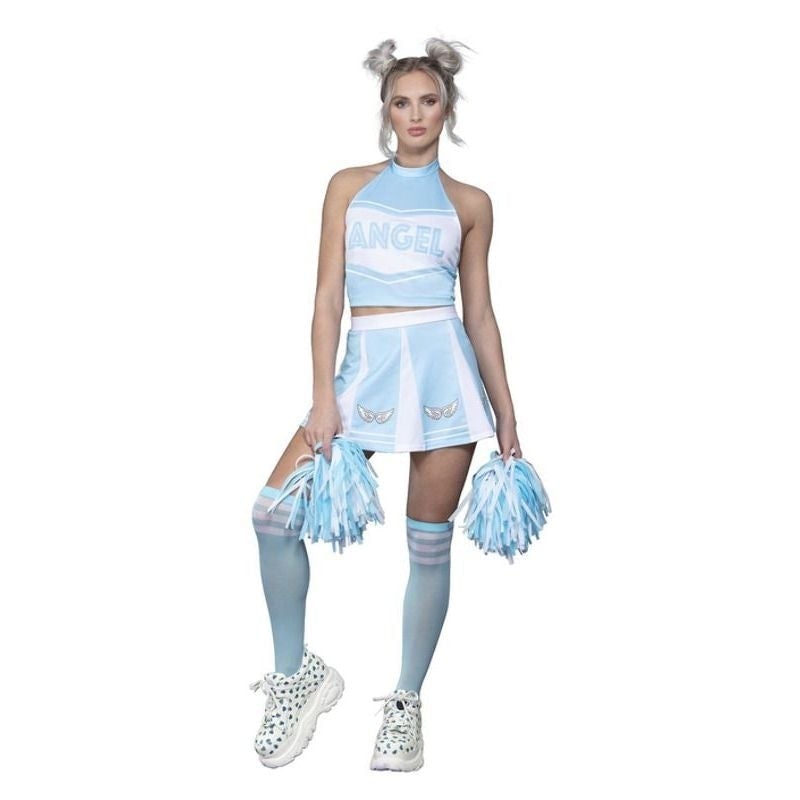 Costumes Australia Fever Angel Cheerleader Costume Blue_1