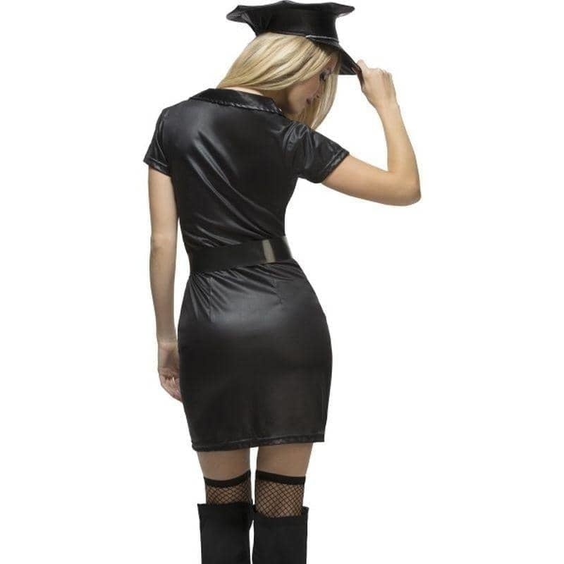 Costumes Australia Fever Corrupt Cop Costume Adult Black_2