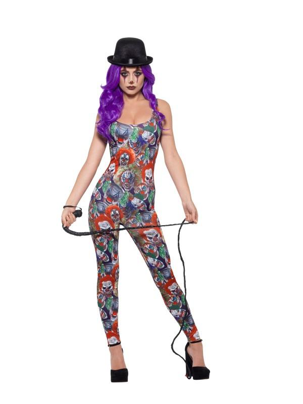 Costumes Australia Fever Creepy Clown Costume Adult Multi_1