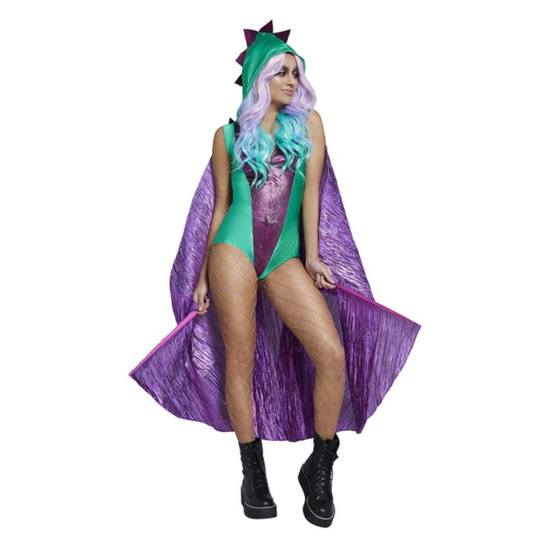 Costumes Australia Fever Dragon Costume Green Adult_1