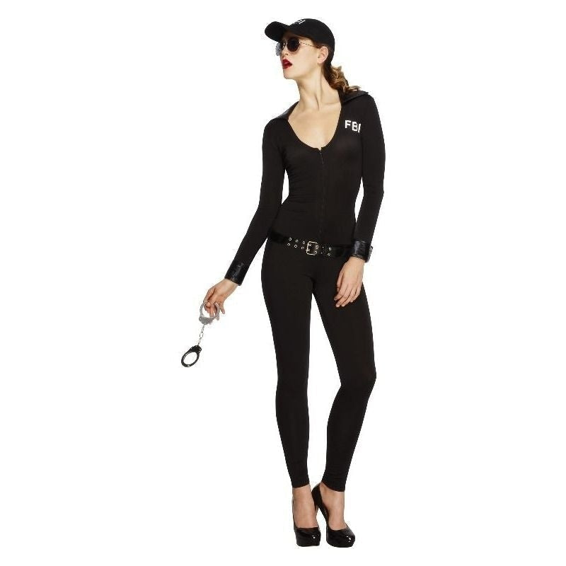 Costumes Australia Fever FBI Flirt Costume Adult Black_3