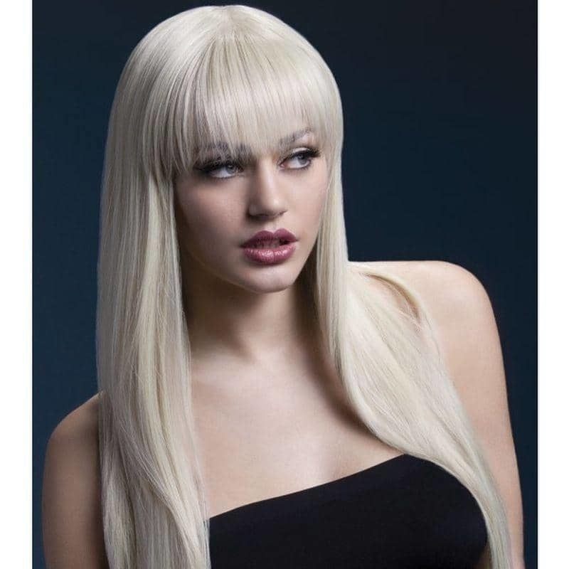 Costumes Australia Fever Jessica Wig Adult Blonde Long Fringe_1