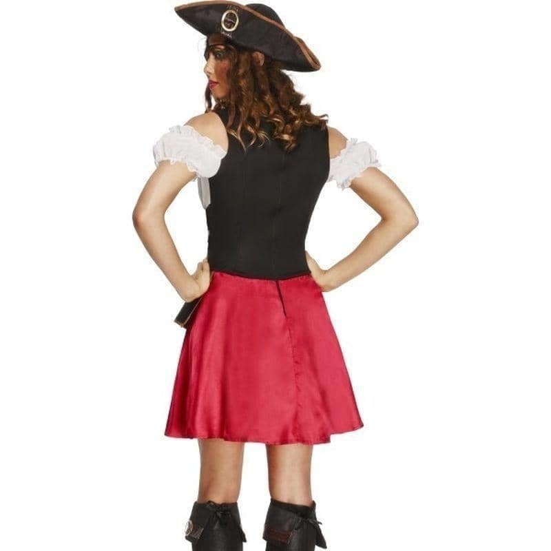 Costumes Australia Fever Pirate Wench Costume Adult Black Red_2