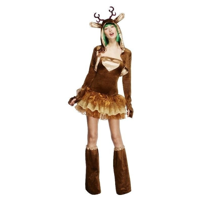 Costumes Australia Fever Reindeer Costume Tutu Dress Adult_4