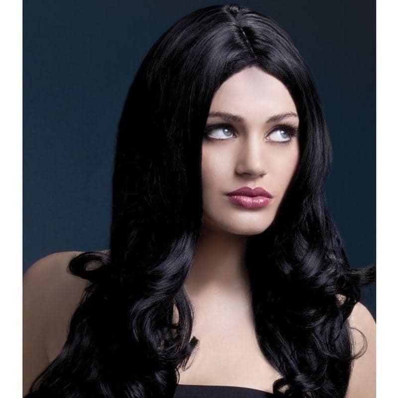 Costumes Australia Fever Rhianne Wig Adult Black_1