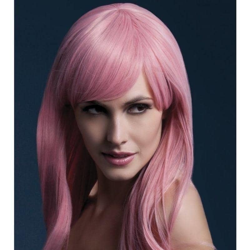 Costumes Australia Fever Sienna Wig Adult Pastel Pink_1