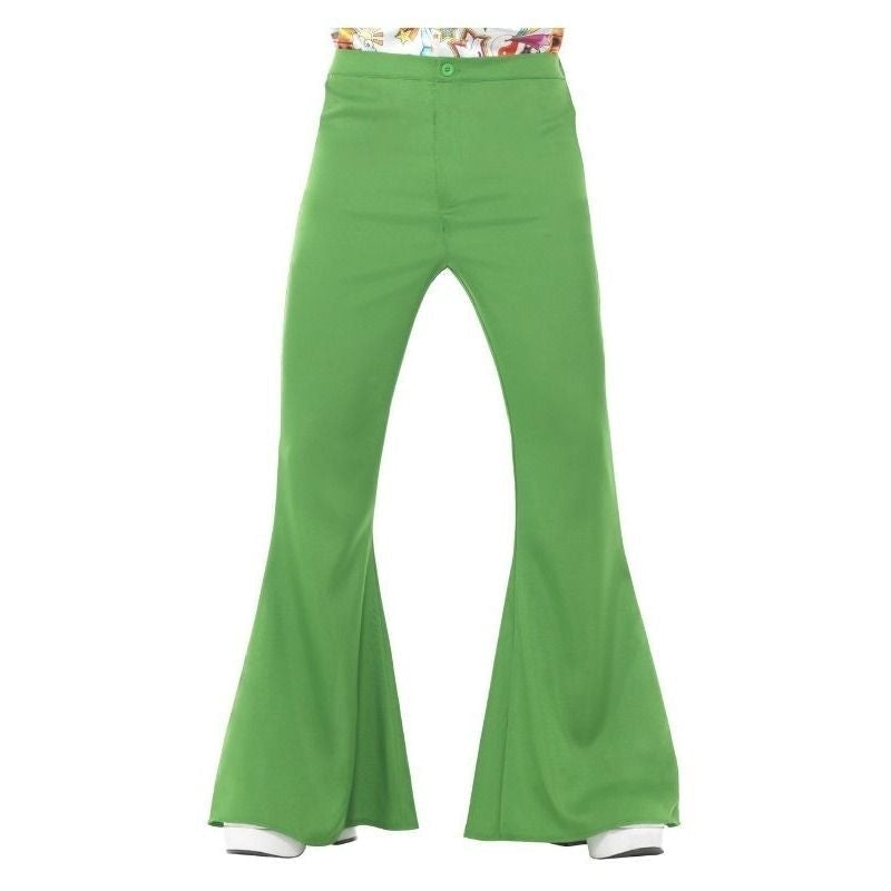 Costumes Australia Flared Trousers Mens Adult Green_2