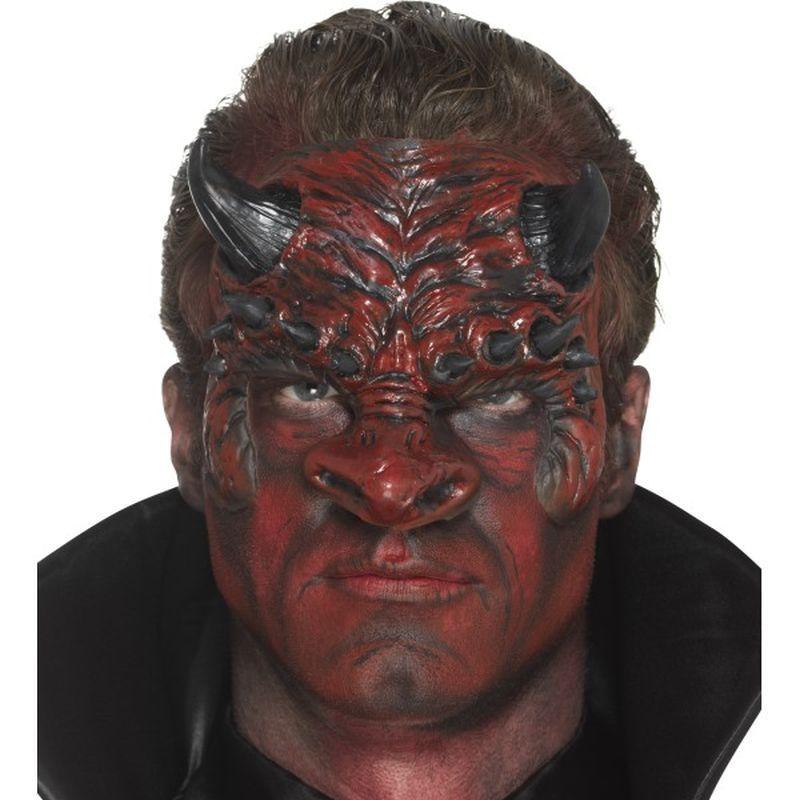 Costumes Australia Foam Latex Devil Head Prosthetic Adult Red_1