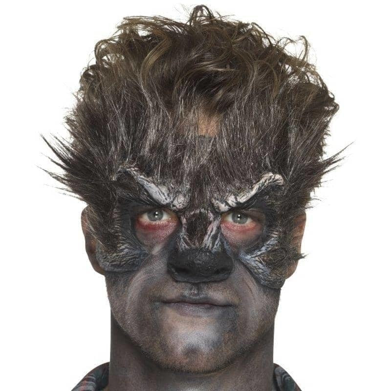 Costumes Australia Foam Latex Werewolf Head Prosthetic Adult Brown_1