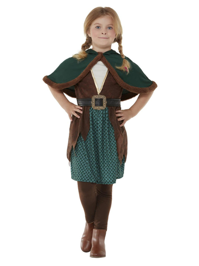 Costumes Australia Forest Archer Costume Girls Robin Hood_2