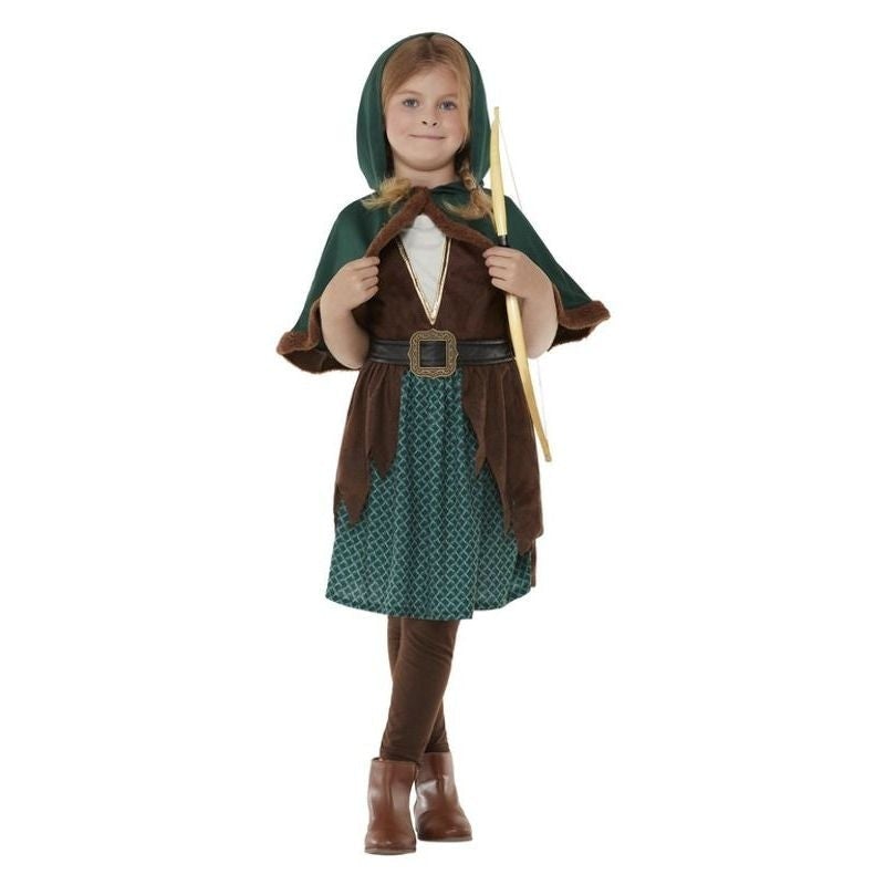 Costumes Australia Forest Archer Costume Girls Robin Hood_1