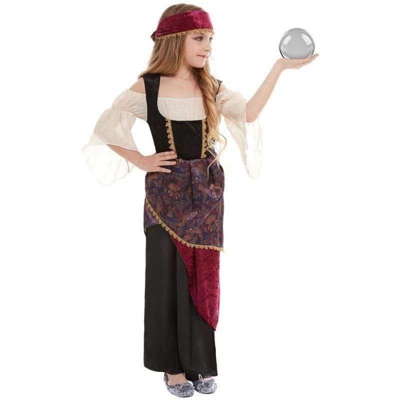 Costumes Australia Fortune Teller Child Deluxe Costume Dress_1