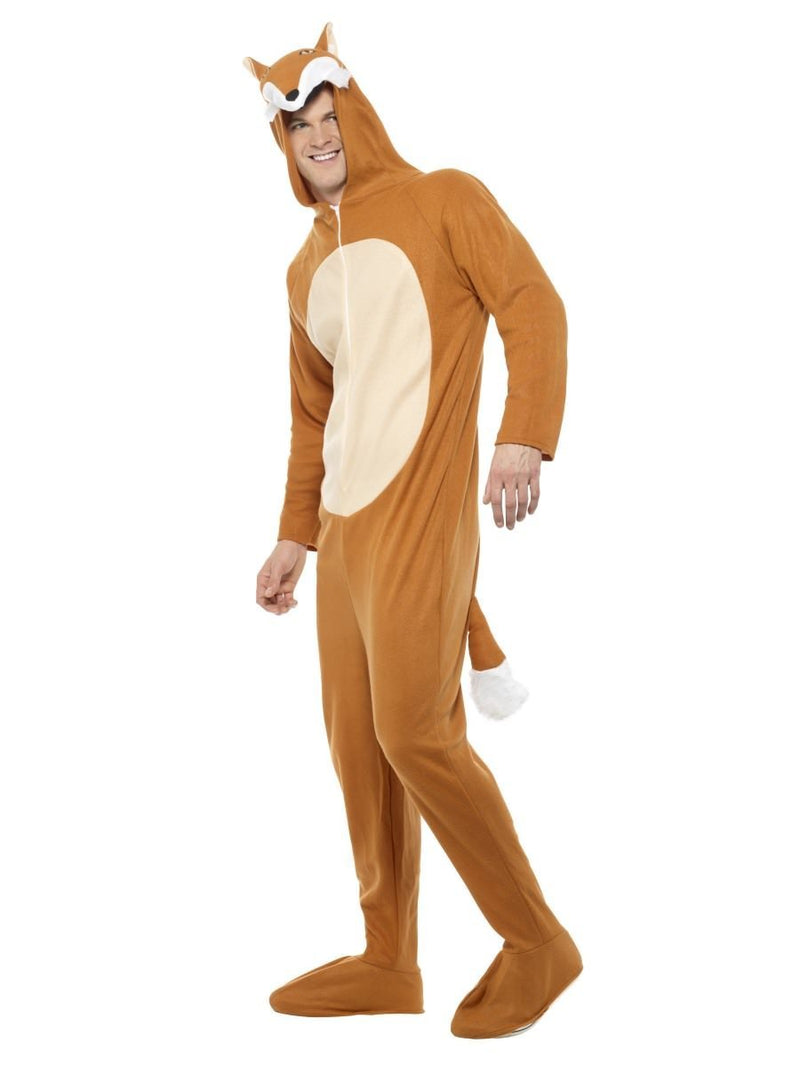 Costumes Australia Fox Costume Adult All In One Orange_4