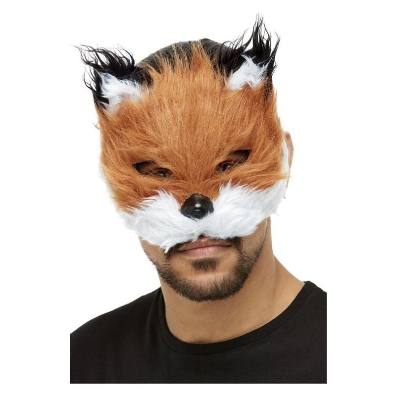 Costumes Australia Fox Face Mask Adult Ginger_1