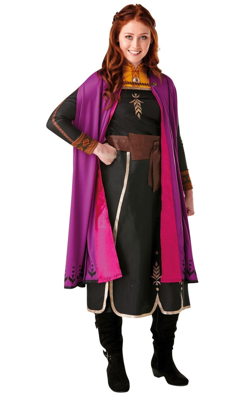 Costumes Australia Frozen 2 Adult Anna Travel Outfit Costume_1