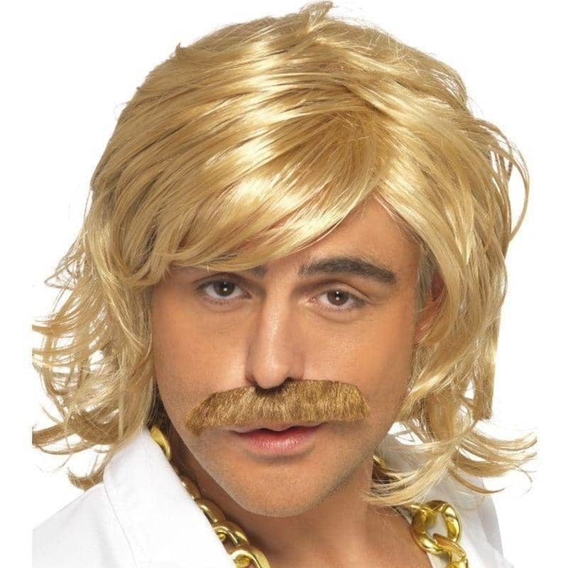 Costumes Australia Game Show Host Kit Wig And Tash Adult Blonde_1