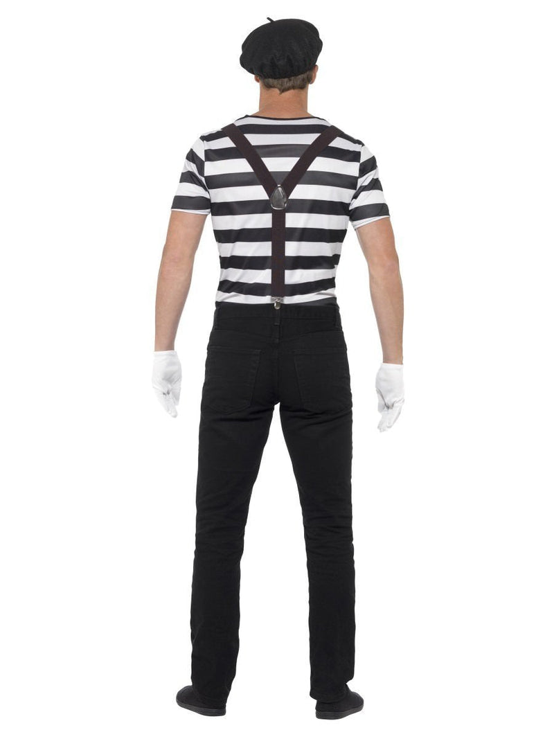 Costumes Australia Gentleman Mime Artist Costume Adult Black Make Up_4