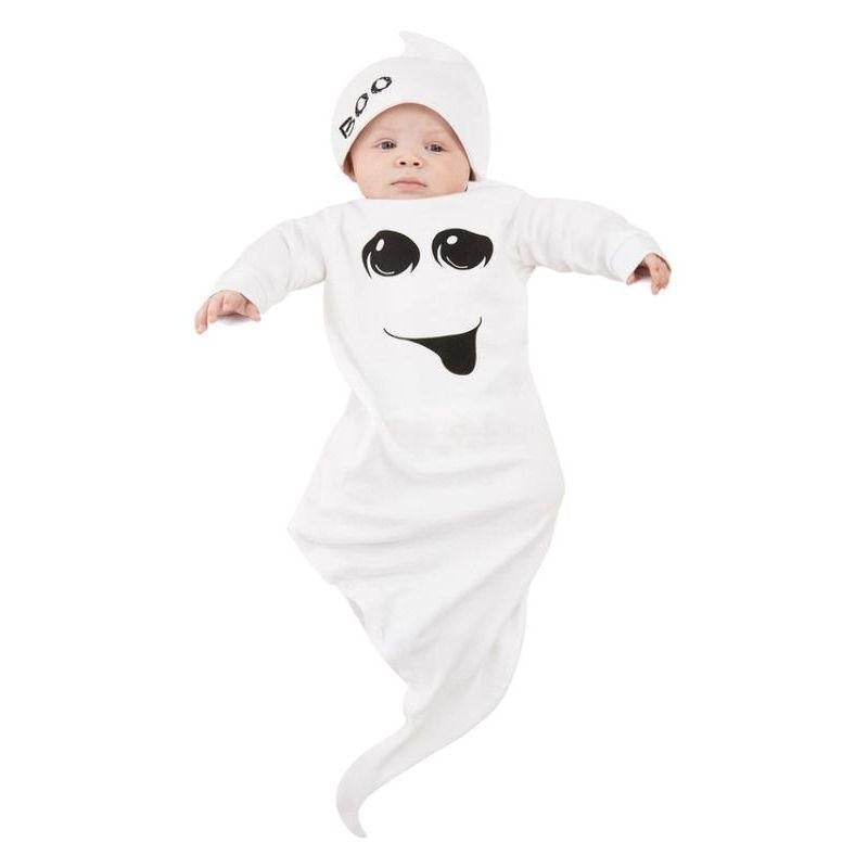 Costumes Australia Ghost Babygrow White_1