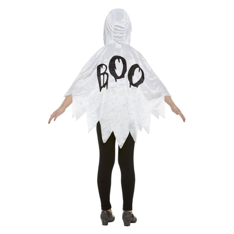 Costumes Australia Ghost Hooded Cape Child White_2