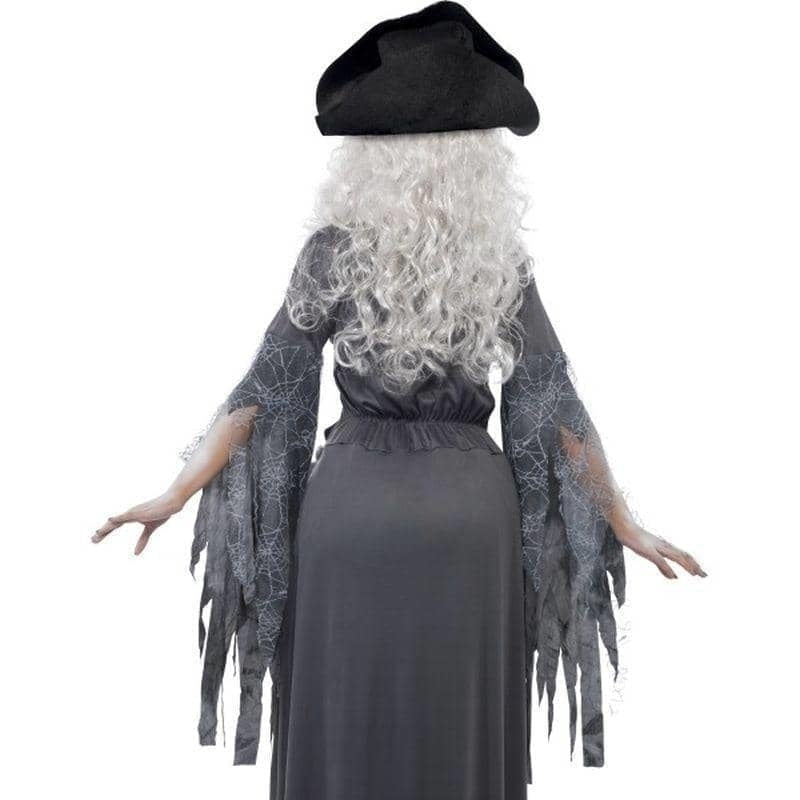 Costumes Australia Ghost Ship Princess Costume Adult Grey Black Dress Hat_2