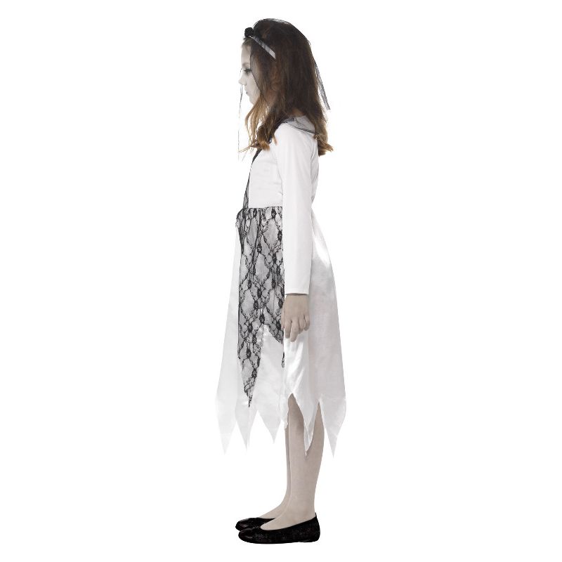 Costumes Australia Ghostly Bride Costume Grey Child_3