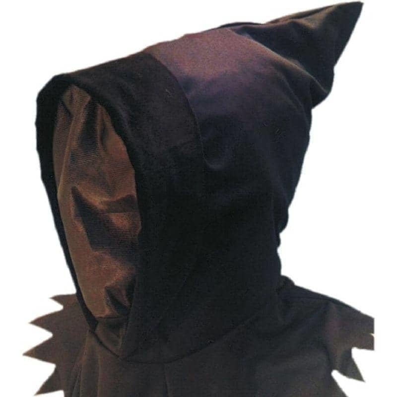 Costumes Australia Ghoul Hood And Mask Adult Black_1