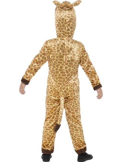 Costumes Australia Giraffe Costume Kids Brown Jumpsuit_3