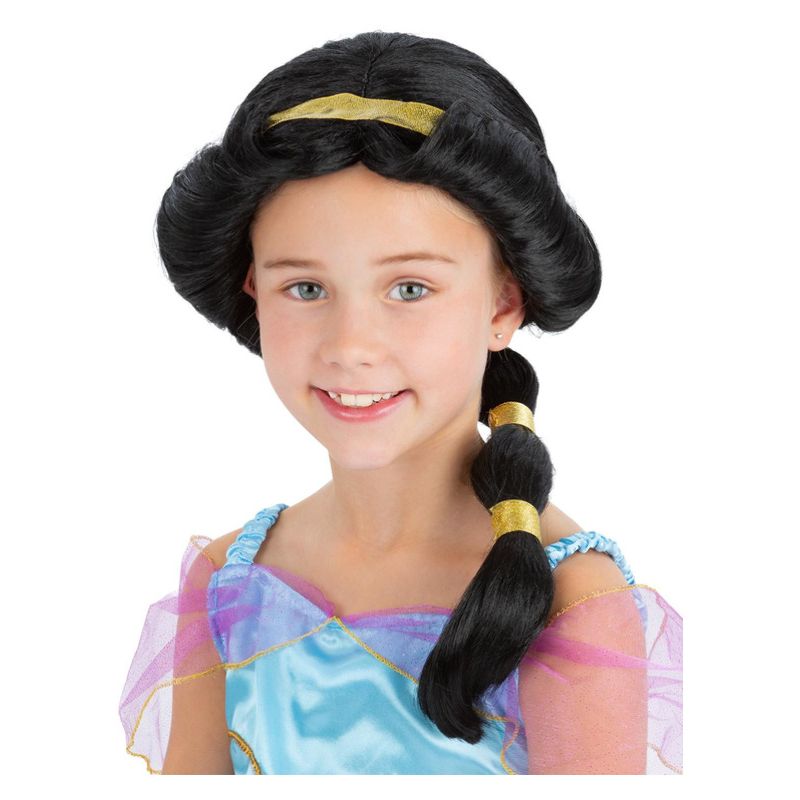 Costumes Australia Girls Arabian Princess Wig Child_1