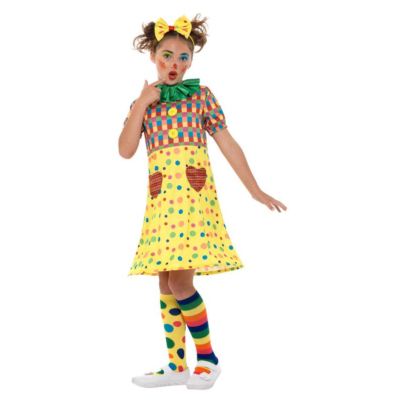 Costumes Australia Girls Clown Costume Multi-Coloured Child_1