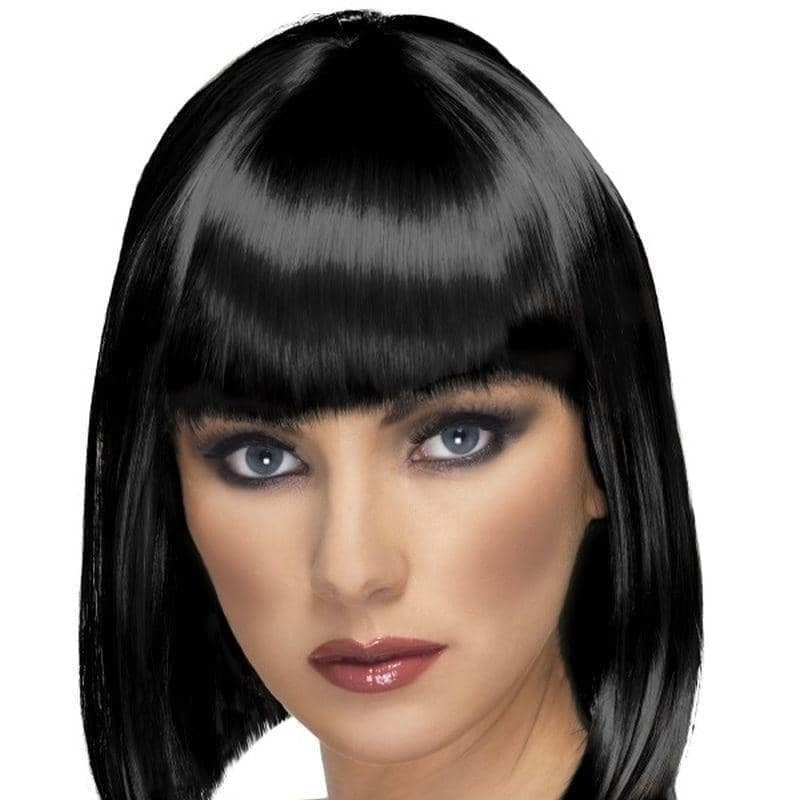 Costumes Australia Glam Wig Adult Black_1