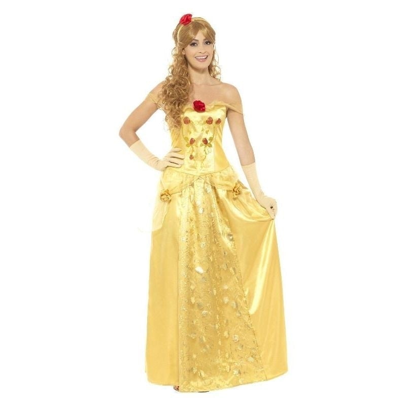 Costumes Australia Golden Princess Costume Adult Gold_3