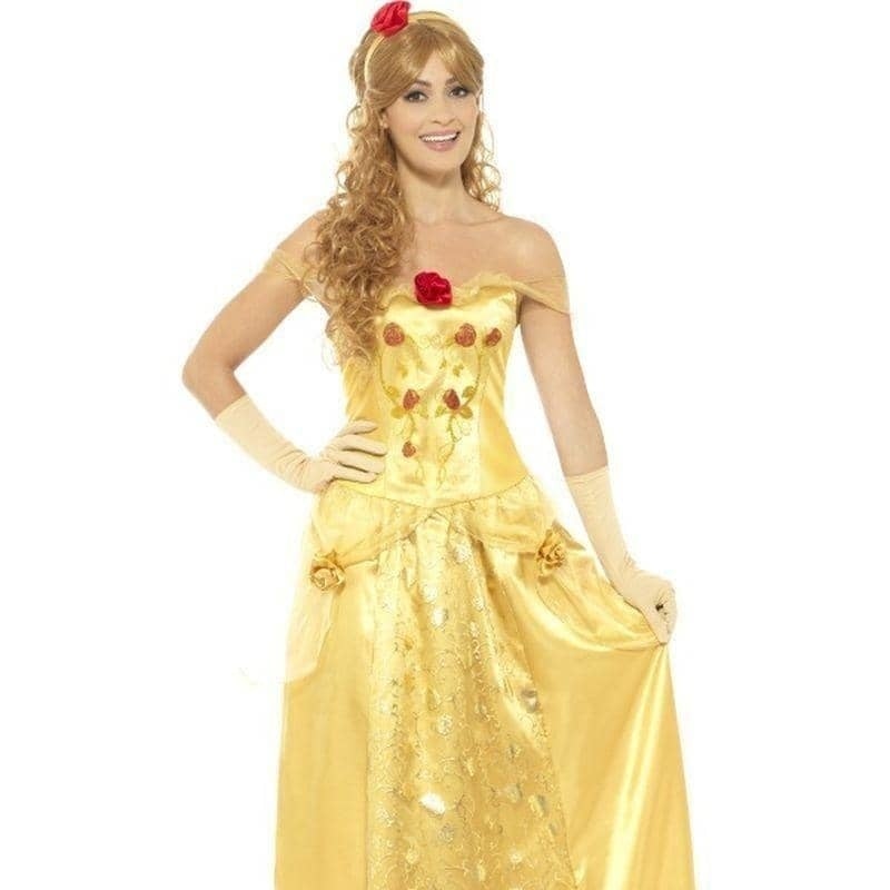 Costumes Australia Golden Princess Costume Adult Gold_1