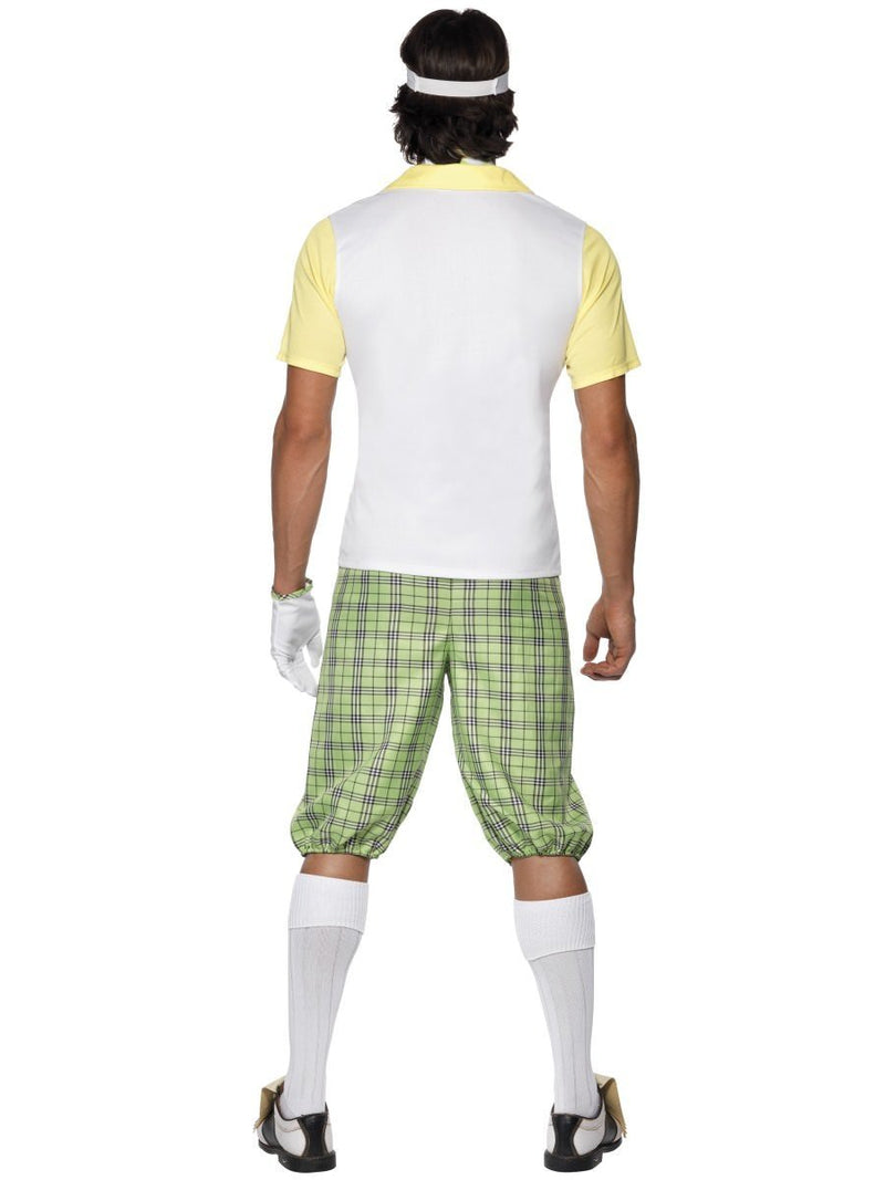 Costumes Australia Gone Golfing Costume Green Shorts Top Visor Bow Tie Glove_3