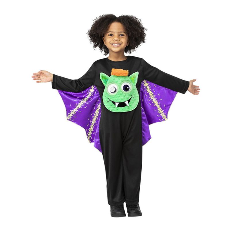 Costumes Australia Googly Eyed Bat Costume Child Multi_1