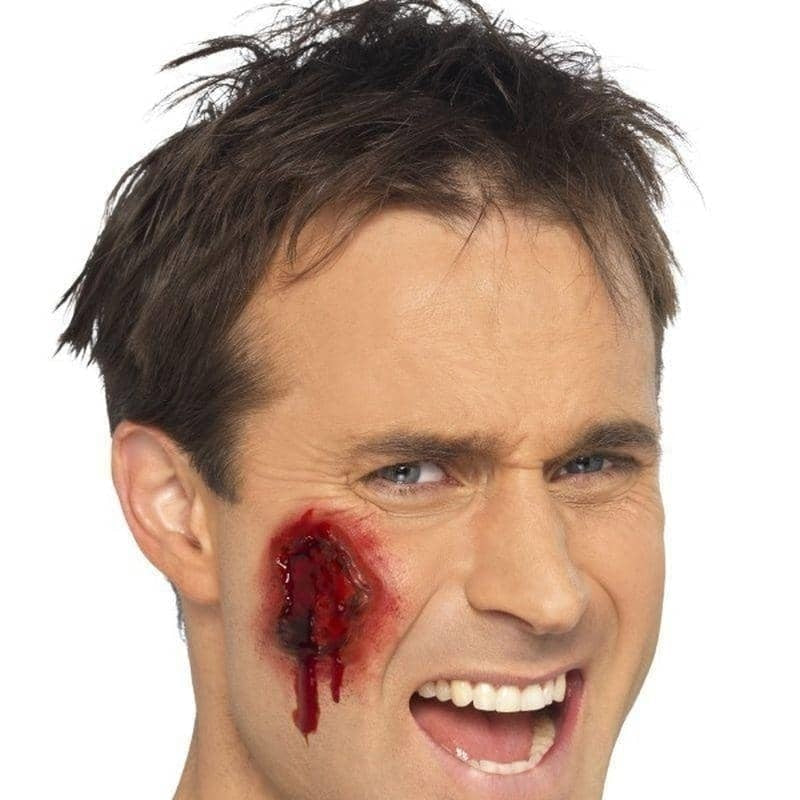 Costumes Australia Gory Wounds Skin Coloured Adult Red_1