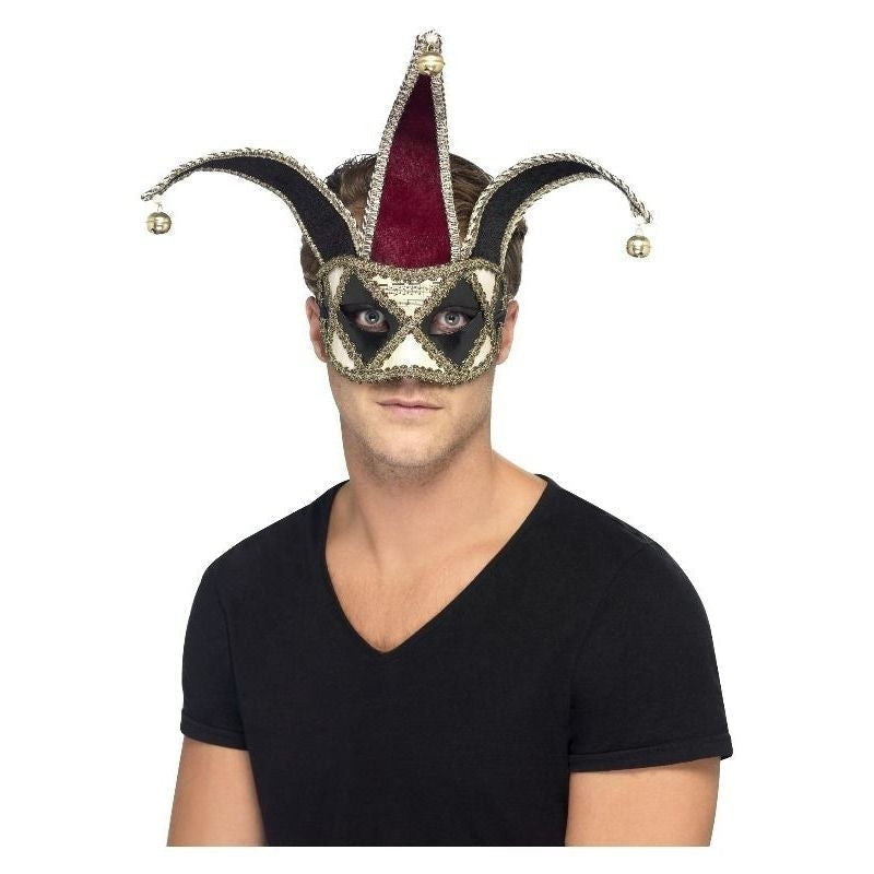 Costumes Australia Size Chart Gothic Venetian Harlequin Eyemask Adult Multi