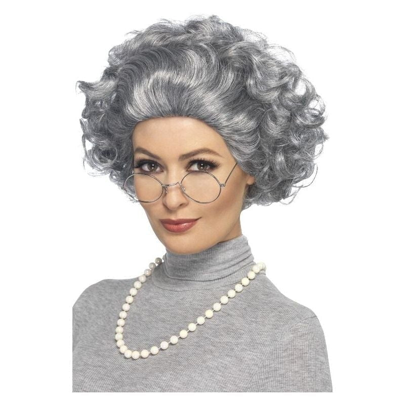 Costumes Australia Granny Kit Adult Grey_2