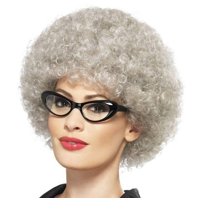 Costumes Australia Granny Perm Wig Adult Grey_2