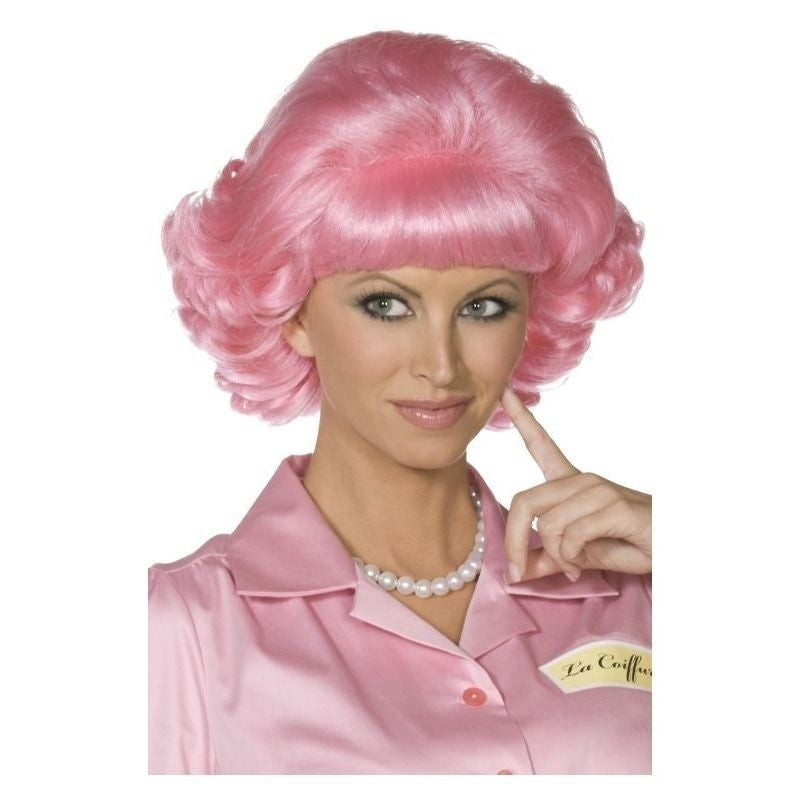 Costumes Australia Grease Frenchy Adult Pink Wig_2