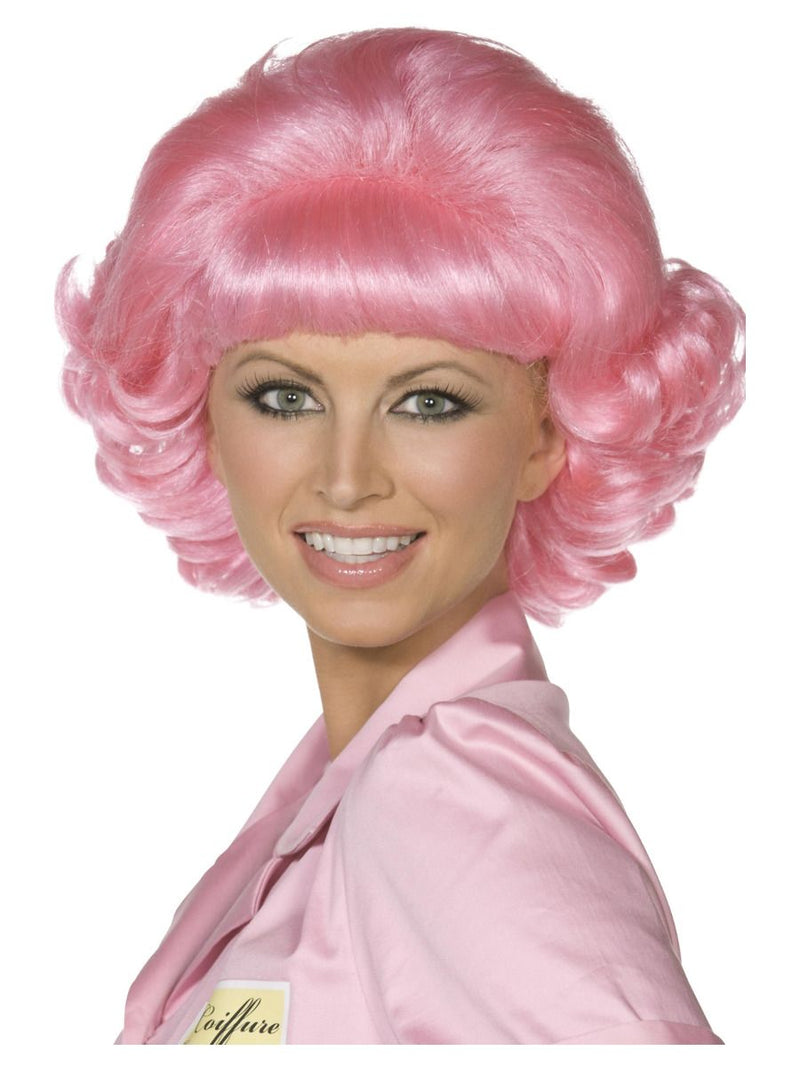 Costumes Australia Grease Frenchy Adult Pink Wig_3