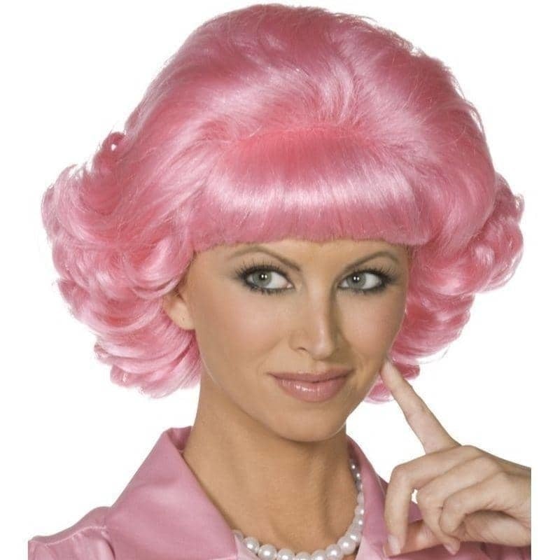 Costumes Australia Grease Frenchy Adult Pink Wig_1